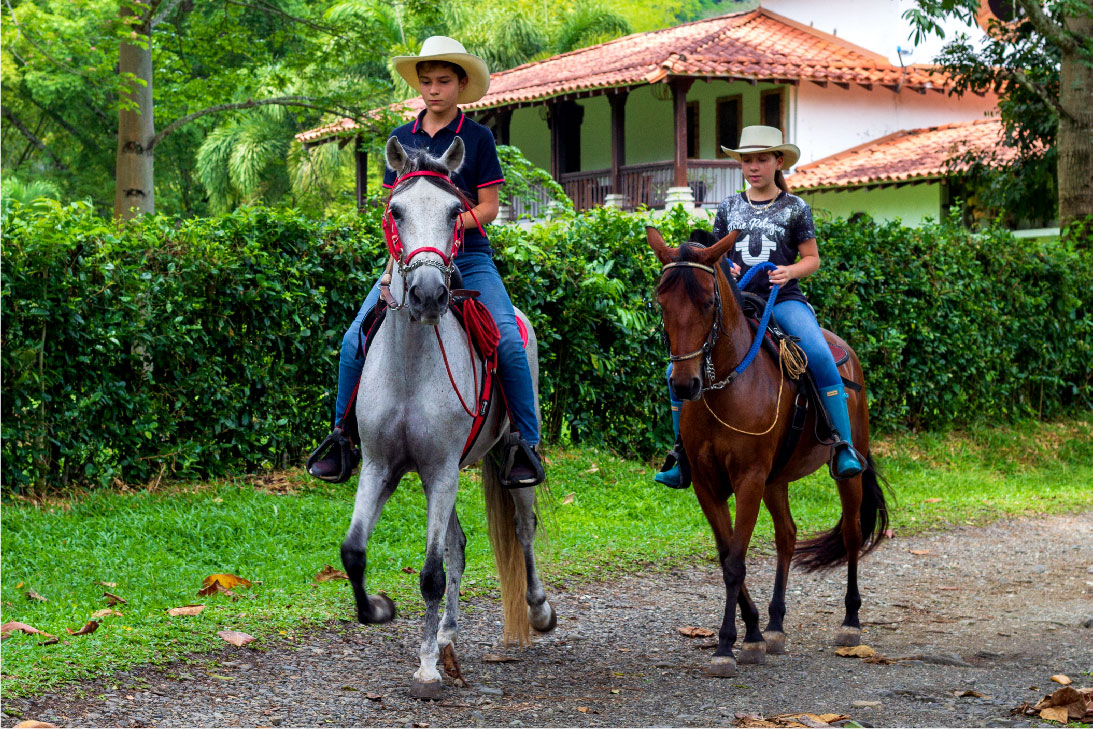 Cabalgatas en Jericó