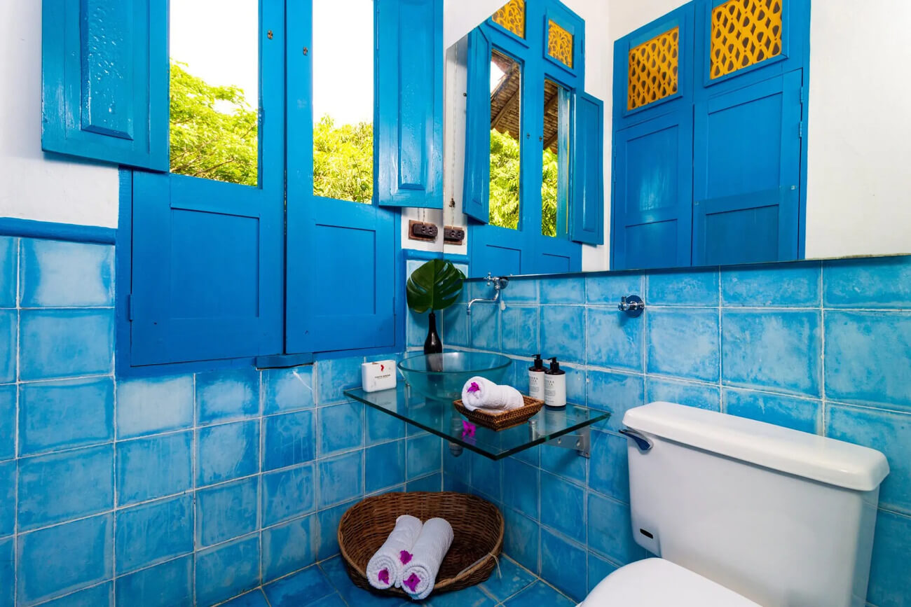 Baño triple superior